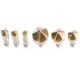 Set freze, 6 piese, pentru sanfren, 6,8,10,13,16,19 mm, Uni-Max - imagine 2