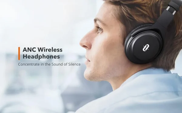 Casti audio TaoTronics TT-BH085, Active Noise canceling, Bluetooth 5.0, Bas puternic,True Wireless, Microfon CVC 8.0 - imagine 7