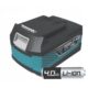 Pistol de vopsit, cu acumulator 4 Ah, incarcator 18V Li-ion, duza 2.0-2.5 mm, 900 ml, SAS+ALL, Dedra - imagine 4
