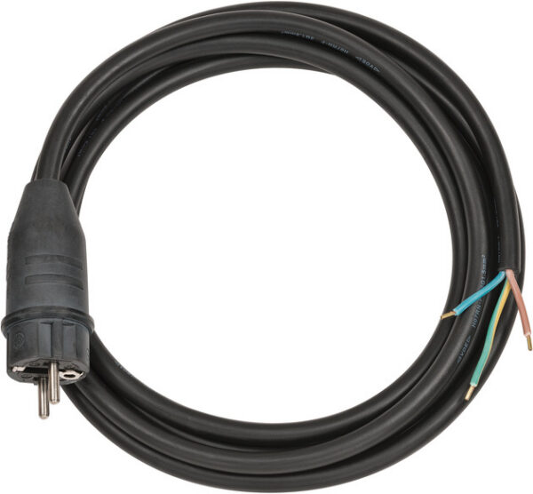 Cablu de conectare Brennenstuhl IP44 3m black H07RN-F 3G1,5 - imagine 1