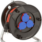 Prelungitor Exterior Brennenstuhl Garant cu  tambur cu priza multipla, 3 posturi, 20m, IP44