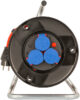 Prelungitor Exterior Brennenstuhl Garant cu  tambur cu priza multipla, 3 posturi, 20m, IP44 - imagine 2