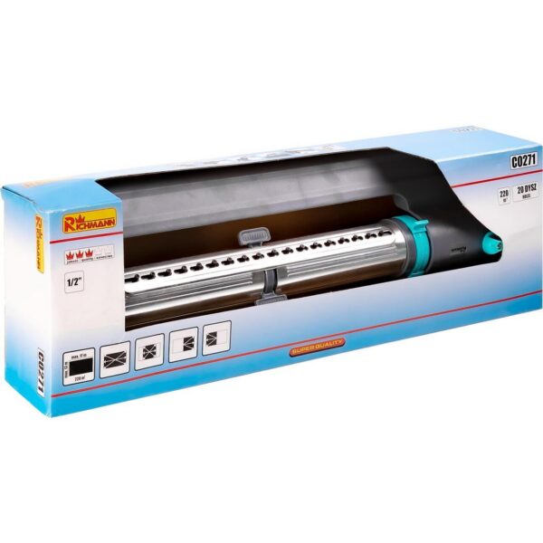 Aspersor oscilant, cu 20 duze, 220 mp, Richmann - imagine 4
