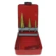Set 3 burghie pentru metal, in trepte, titan, 4-12/20/32 mm - imagine 2