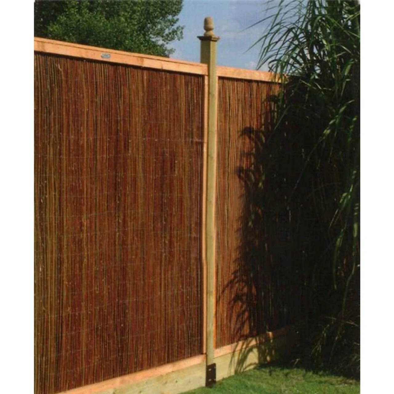 Gard gradina/paravan din rachita naturala, 5x2 m 1 Gard gradina/paravan din rachita naturala, 5x2 m