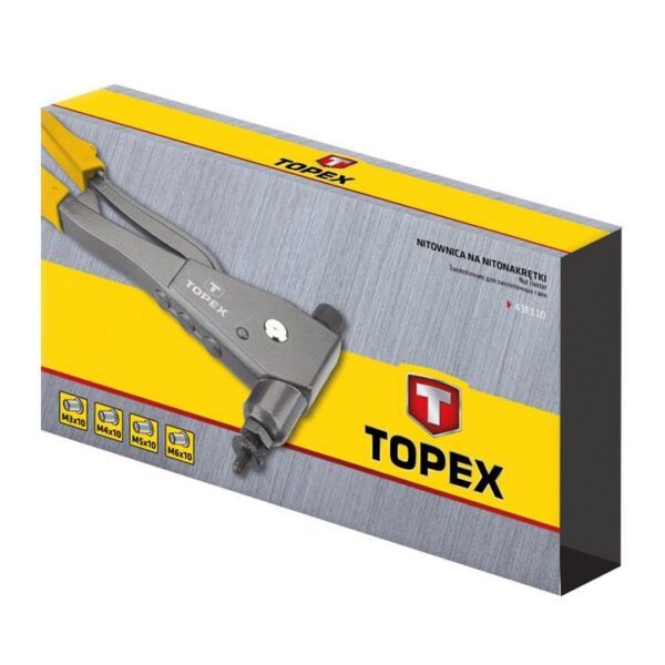 Cleste nituri tip piulita, M3, M4, M5, M6, Topex - imagine 2