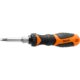 Set varfuri, biti, de precizie, cu surubelnita, 57 buc, 1/4", 4 mm, 25-28 mm, Richmann Exclusive - imagine 7