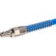 Furtun aer/presiune, spiralat, PU, albastru, 8x5 mm, 10 bar, 10 m, Richmann - imagine 2