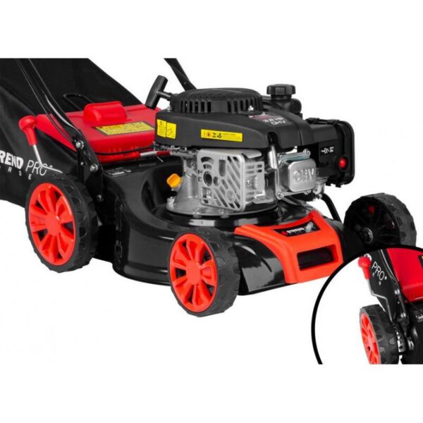 Masina de tuns iarba, gazon, Strend Pro, pe benzina, autopropulsie, 2400 W, 3.2 CP, 40.6 cm - imagine 4