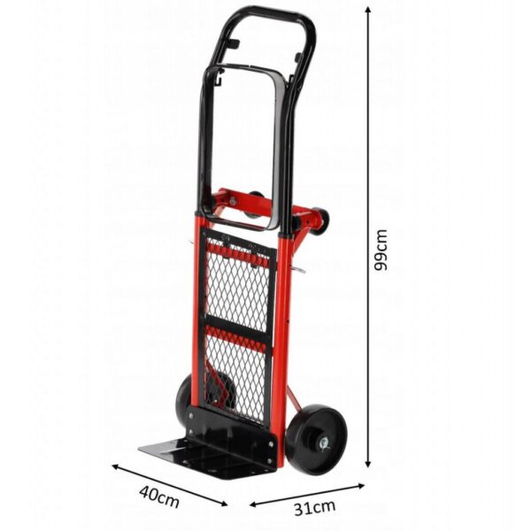 Carucior pentru transport, Chomik, 2 in 1, max 60-80 kg, 61x35x98 cm - imagine 8