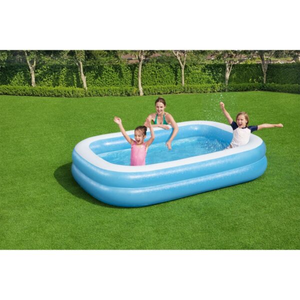 Piscina gonflabila, dreptunghiulara, 269x175x51 cm, Bestway Family - imagine 5