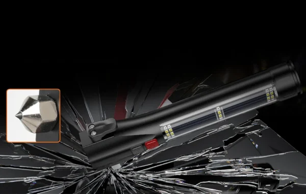Lanterna Solara LED Superfire D30, USB-C, 310lm, 120m, 200mAh, sonerie, lumina de urgenta - imagine 9