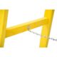 Scara lemn, 2 tronsone, 6 trepte, max 150 kg, 1.95 m - imagine 2