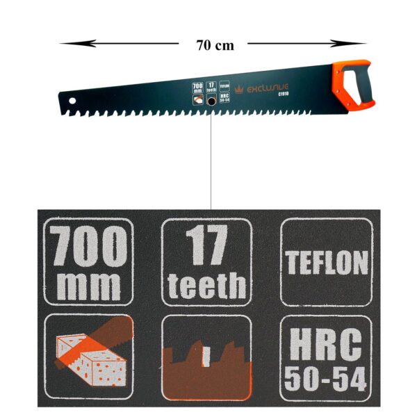 Fierastrau BCA 700mm teflonat, 17 dinti VIDIA - RICHMANN EXCLUSIVE - imagine 3