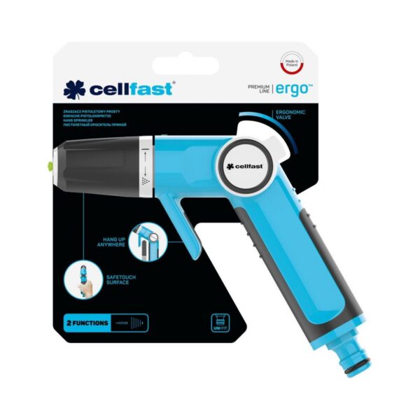 Pistol stropit gradina, profesional, 2 moduri, Ergo, Cellfast - imagine 2