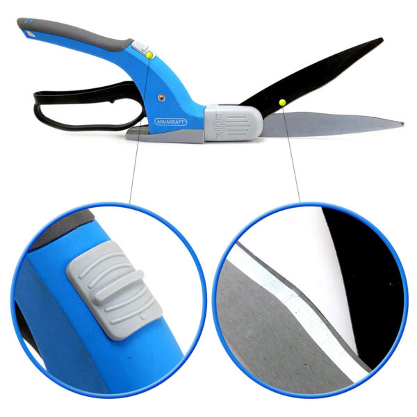 Foarfeca taiat iarba, gazon, rotativa, 360 grade, 36 cm, Aquacraft - imagine 5