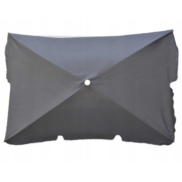 Umbrela balcon/terasa, Jumi, cu manivela, antracit, 220x130x240 cm - imagine 2