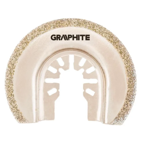 Panza/lama fierastrau, pentru multifunctional, HCS diamantat, pentru ceramica, 65 mm, Graphite - imagine 3