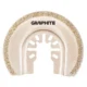 Panza/lama fierastrau, pentru multifunctional, HCS diamantat, pentru ceramica, 65 mm, Graphite - imagine 3
