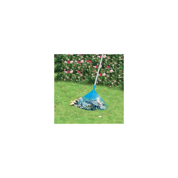 Grebla pentru frunze, gradina, coada otel, 22 dinti, 46x41 cm, 120 cm - imagine 4