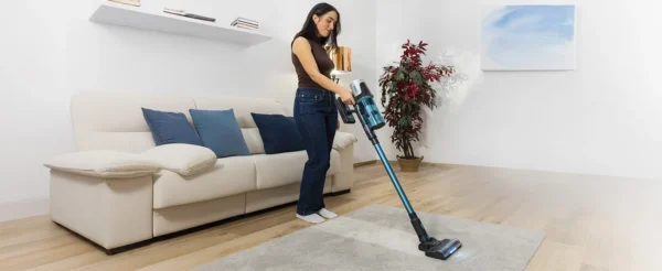 Aspirator vertical Cecotec Conga Rockstar 1500 Horizon X-Treme, 215W, autonomie 60min, acumulator 33,6 V, rezervor 600ml - imagine 8