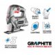 Fierastrau pendular 450 W, GRAPHITE - imagine 5