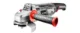 Polizor unghiular, flex, 1200 W, turatie reglabila, 125 mm, Graphite - imagine 3
