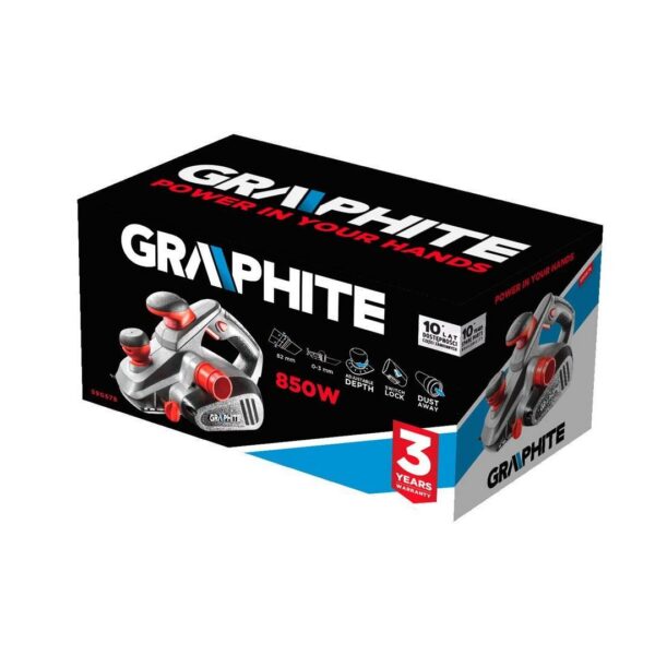 Rindea electrica, 850 W, 82 mm, Graphite - imagine 2