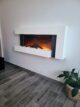 Semineu Electric Luxe Fire Elegance 3D, Studio Sound, Smart WIFI, 132 cm, 7 teme de culoare, Functie incalzire, Telecomanda, Timer, 1000W/ 2000W, alb - imagine 20
