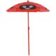Set mobilier gradina/terasa pentru copii, pliabil, rosu, model buburuza, 1 masa cu umbrela, 2 scaune, Melisenda - imagine 6