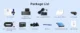 Camera auto DVR AZDOME M550Pro, Dubla, 4K, WiFi, GPS ,5GHz, WDR, G-Sensor, Mod parcare, Card 64Gb inclus - imagine 9