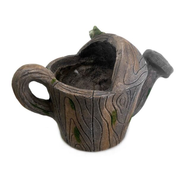 Decoratiune gradina, ceramica, stropitoare cu ghiveci, 36x21.5x23 cm - imagine 4