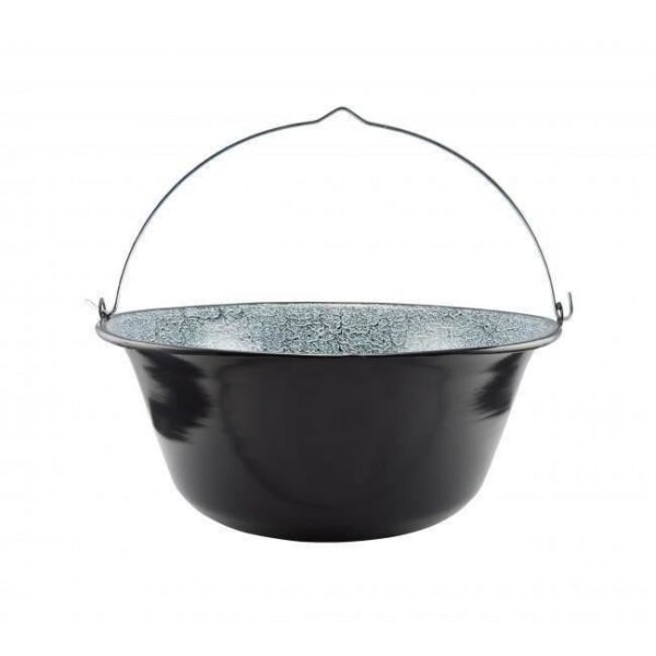 Ceaun emailat cu maner, 10 L, Perfect Home - imagine 2