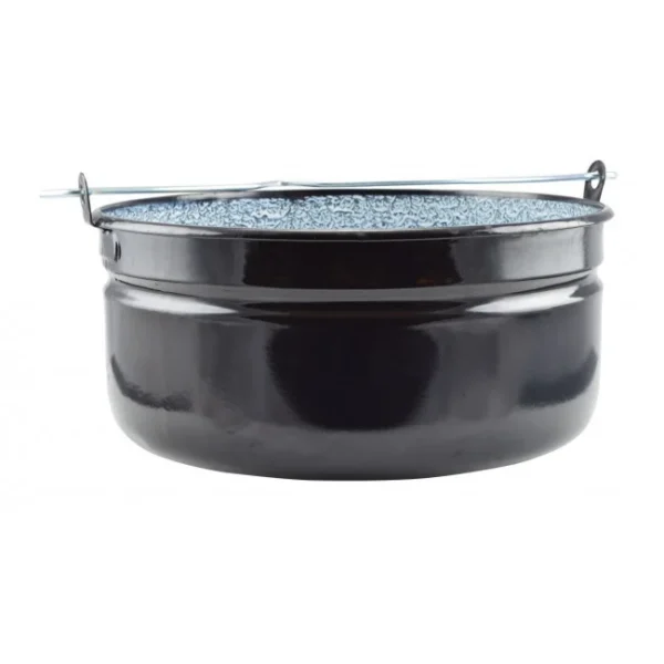 Ceaun emailat cu maner, tip oala, 14 L, Perfect Home - imagine 2