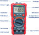Multimetru digital AstroAI M4KOR, TRMS 4000, Ohmmetru, Voltmetru 1,5V   9V   12V, Masurare fara contact, Lanterna - imagine 3