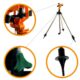 Aspersor pulsatoriu, plastic, cu trepied telescopic, 550-930 mm - imagine 3