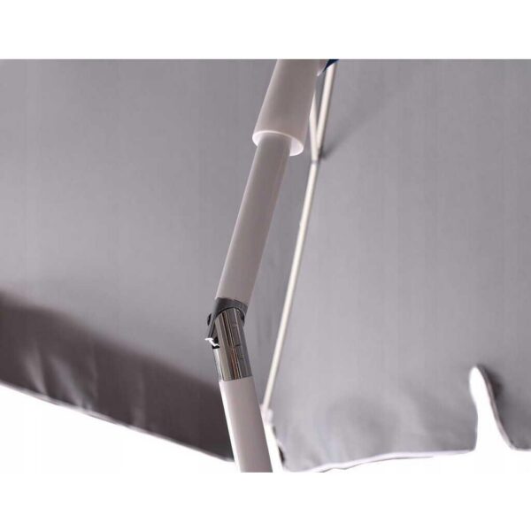 Umbrela balcon/terasa, Jumi, cu manivela, antracit, 220x130x240 cm - imagine 10