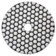 Discheta diamantata pentru lustruit/slefuit, mediu uscat, granulatie 2000, 125 mm, Germa Flex - imagine 2
