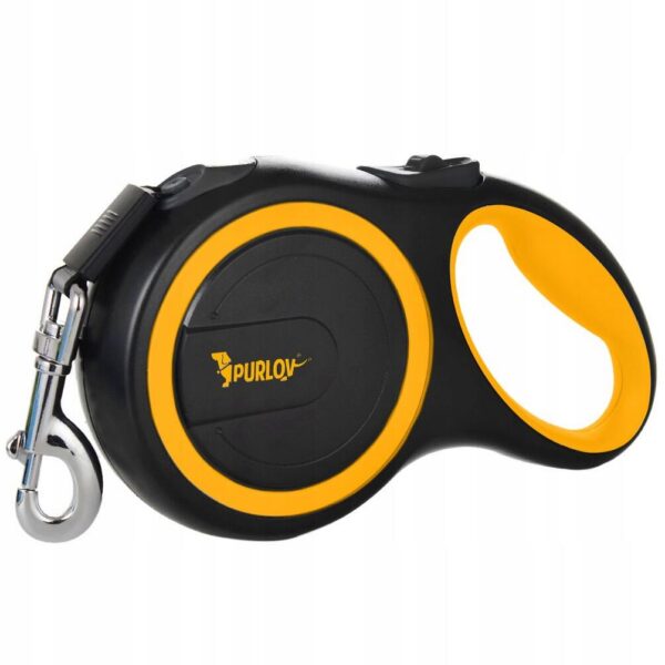 Lesa pentru caini, automata, cu blocare, max 50 kg, 8 m, Purlov - imagine 9