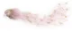 Decoratiune Craciun, paun, roz cu sclipici, 50x20x23 cm - imagine 4