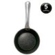 Oala cu capac sticla YENA, maner INOX, 1.2 L, 16 cm, antiaderenta, Copper Line, MAGIC HOME - imagine 5