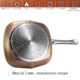 Tigaie grill, 28x28 cm, antiaderenta, Copper Line, MAGIC HOME - imagine 5