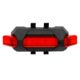 Set stop si far pentru bicicleta, Springos, LED, 6/4 moduri iluminare, aluminiu si plastic, incarcare USB, 6.5x3.5x2.5 cm - imagine 2