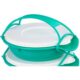 Caserola alimente, plastic, etansa, verde, 4 compartimente, 4x1 L, 22.4x20.5x29.5 cm, MagicHome - imagine 2