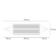 Hamac franghie poliester, max 200 kg, 200x150 cm, Misha - imagine 6