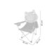 Scaun pliabil gradina, camping, pescuit, pentru copii, model broasca, max 60 kg, 35x35x55 cm   - imagine 2