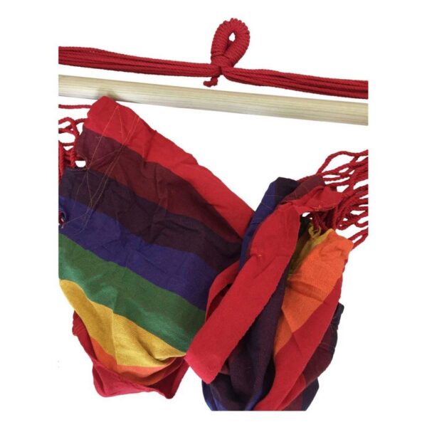 Hamac tip scaun, multicolor, max 130 kg, 150x130 cm, Garner - imagine 4