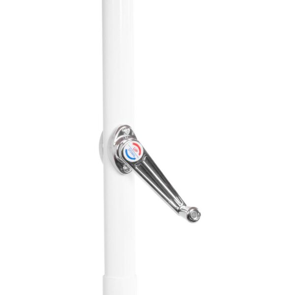Umbrela gradina/terasa, Strend Pro, cu manivela, bej, 230 cm - imagine 3