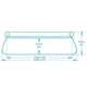 Piscina gonflabila, rotunda, cu filtru, 366x76 cm, Bestway - imagine 3