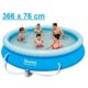 Piscina gonflabila, rotunda, cu filtru, 366x76 cm, Bestway - imagine 5